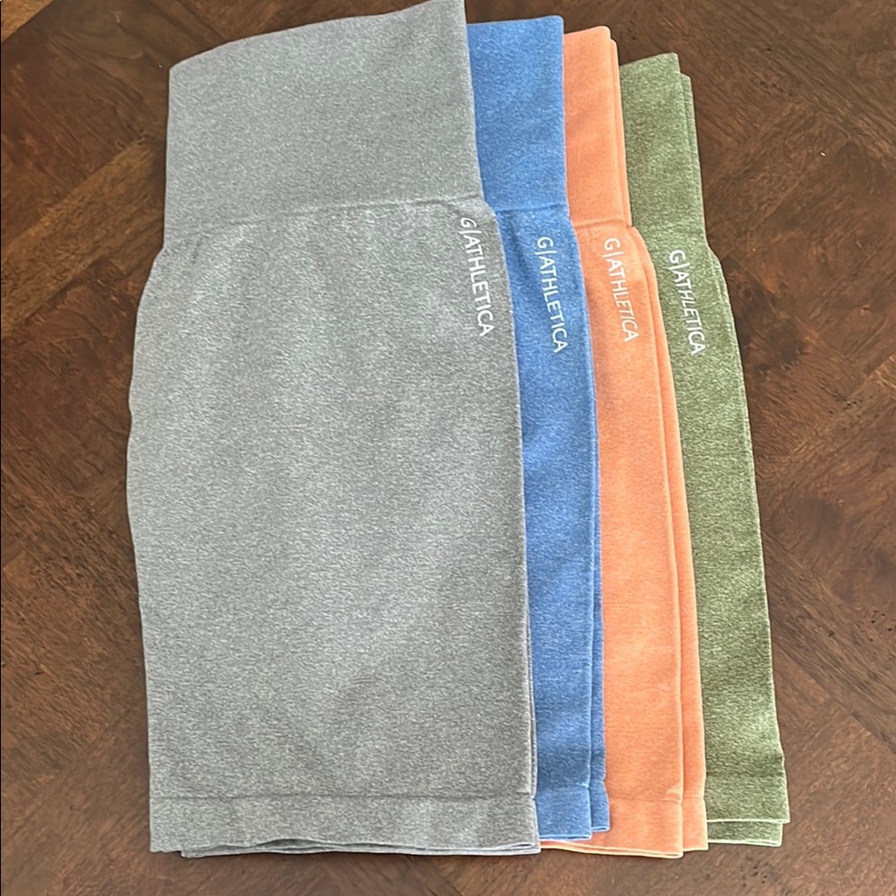 G Athletica High-Waisted Biker ShortSet